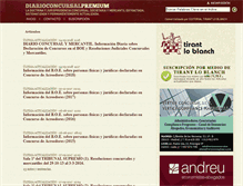 Tablet Screenshot of diarioconcursalpremium.com